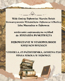 Dębowczanie w staropolskich księgach bieckich