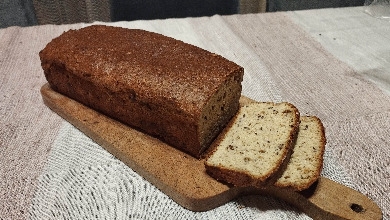 Chleb keto z kefirem